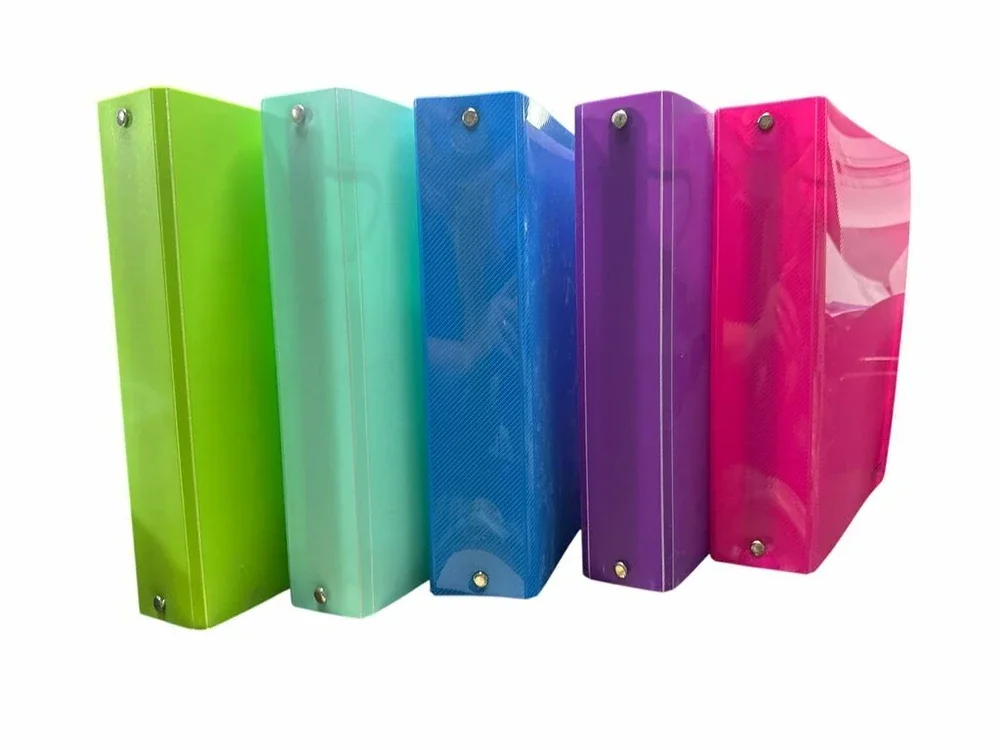 Carpeta N3 Cristal Varios Colores 3x40