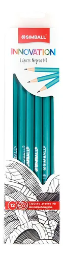 Lapiz Negro Grafito Innovation con Goma x Unidad