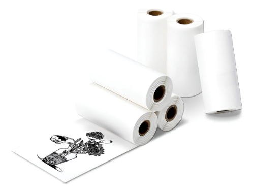 Rollo Papel Termico Comun Impresora Termica Mini