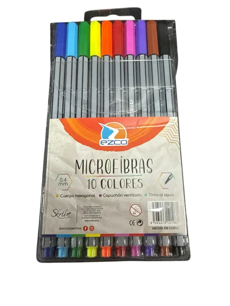 Microfibras Ezco x 10 Colores