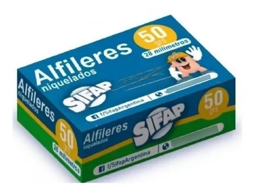 Alfileres Niquelados x50gr