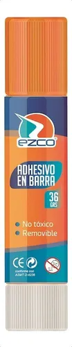 Adhesivo Ezco en Barra 36 gr x Unidad