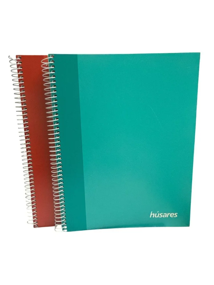 Cuaderno Husares A5 Rayado 16x21cm Con Espiral 80h