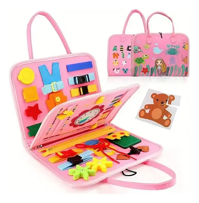 Tablero Montessori Para Desarrollar Habilidades