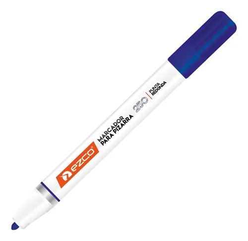 Marcador Para Pizarra Recargable Ezco 220 Azul x Unidad