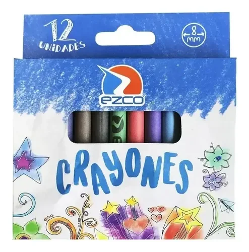 Crayones Escolares Ezco x12
