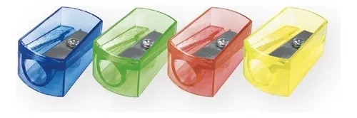 Sacapuntas Ezco Plastico x Unidad