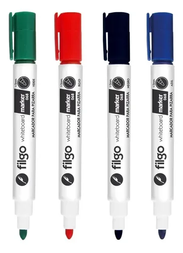 Kit Marcador Pizarra Filgo x4