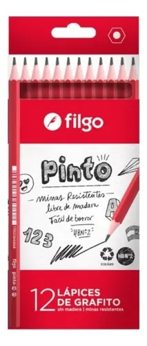 Lapices Negro Filgo N° 2 Caja x12