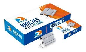 Cajas Broches EZCO Para Abrochadora N°24/6 X 1000