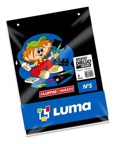 Repuesto Luma Negro N5 X5 Hojas