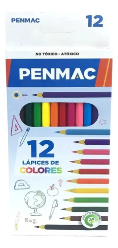Lapices Escolares Penmac Largos x12