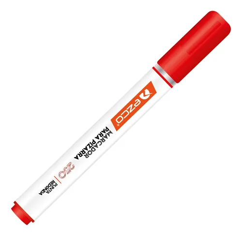 Marcador Para Pizarra Recargable Ezco 220 Rojo x Unidad