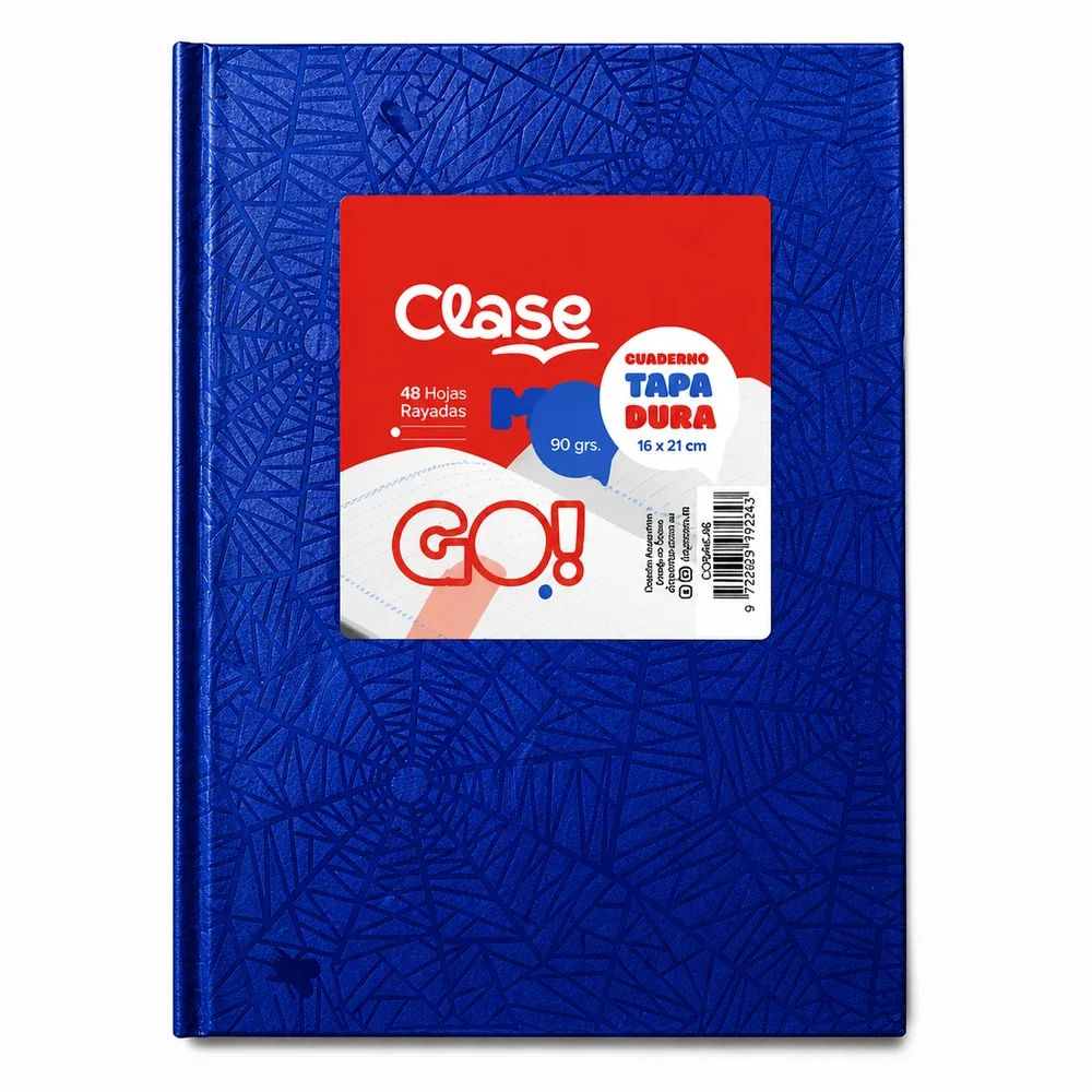 Cuaderno N1 Skycolor AZUL 42hojas Tapa Dura