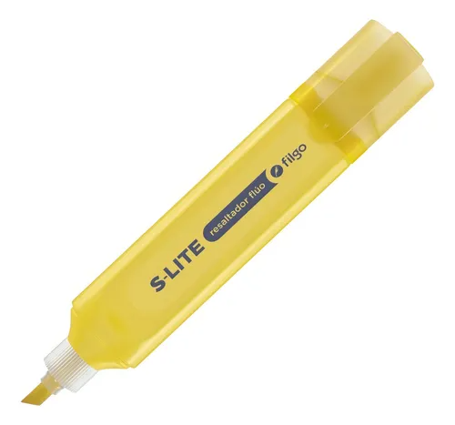 Resaltador Filgo S-lite Fluo AMARILLO x Unidad