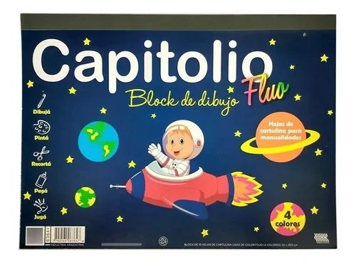 Block de Dibujo Capitolio FLUOS