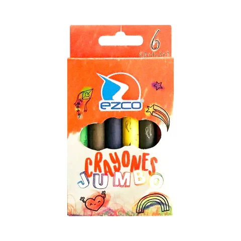 Crayones Jumbo Ezco x6