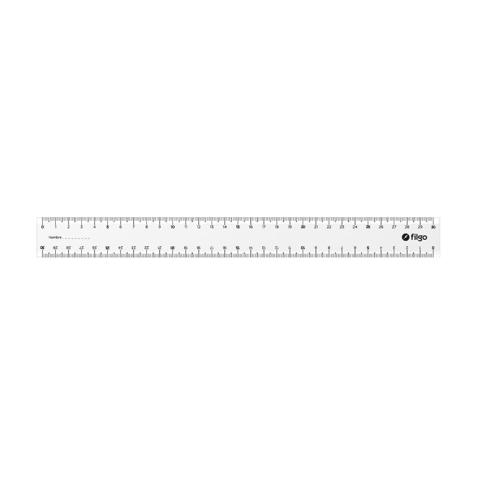 Regla Rigida Filgo 30CM x Unidad