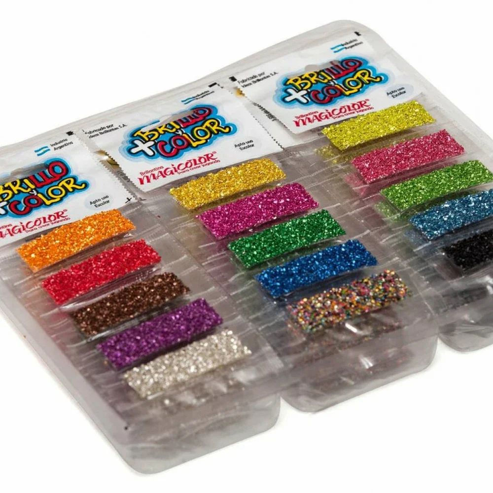 Brillantina Magic Color Tira x5