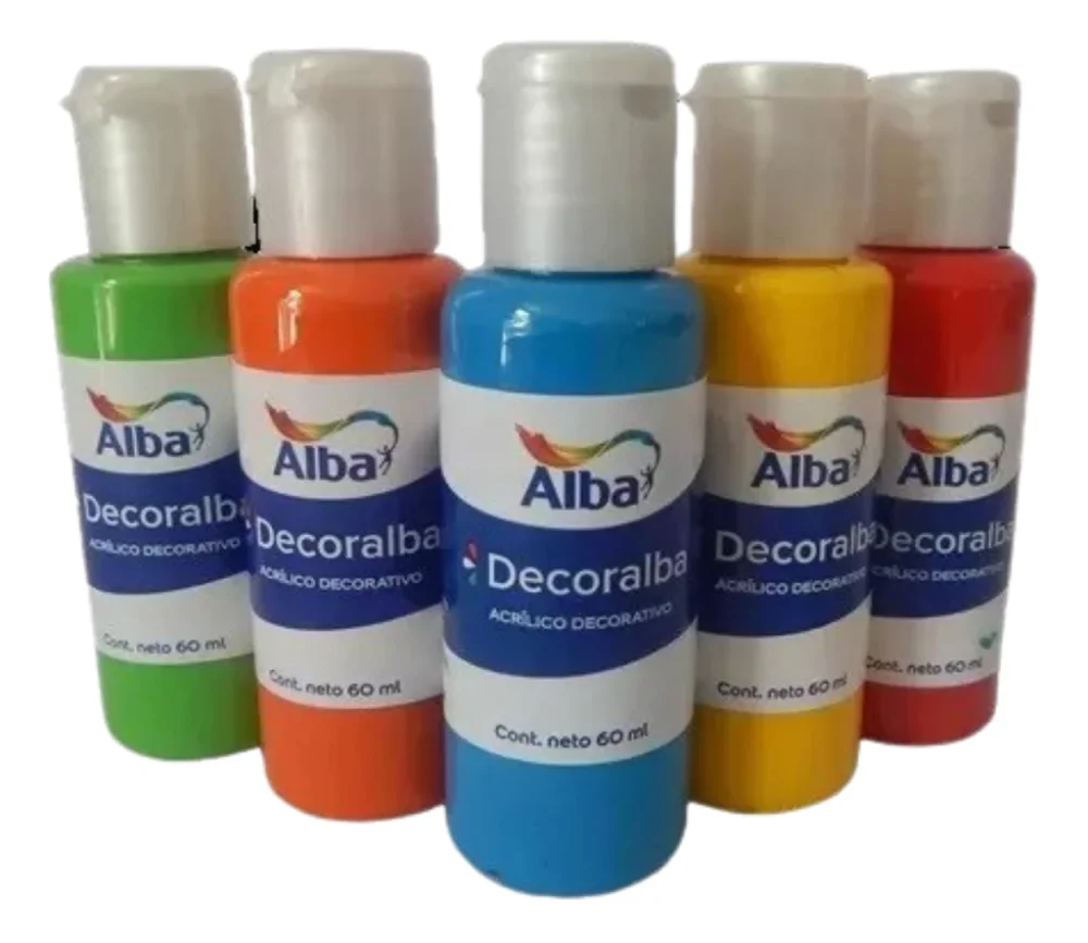 Acrilicos Alba Varios Colores x60ml