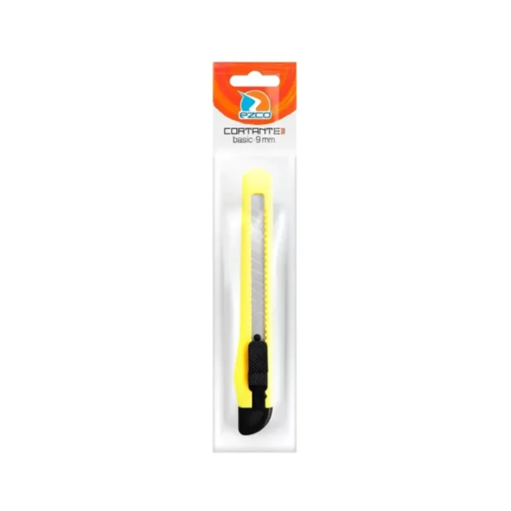 Cutter Plastico Ezco 9mm