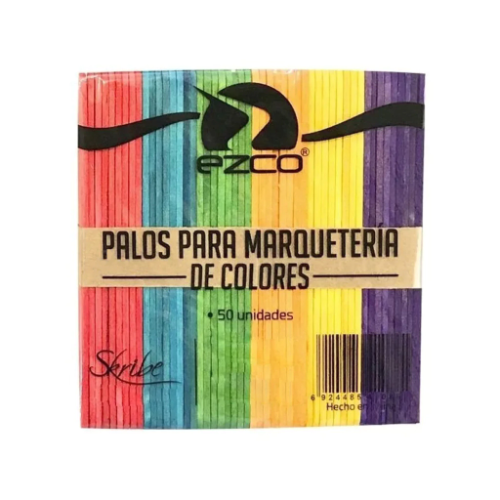 Palitos Helado Color x50