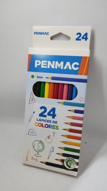 Lapices Escolares Penmac Largos x24