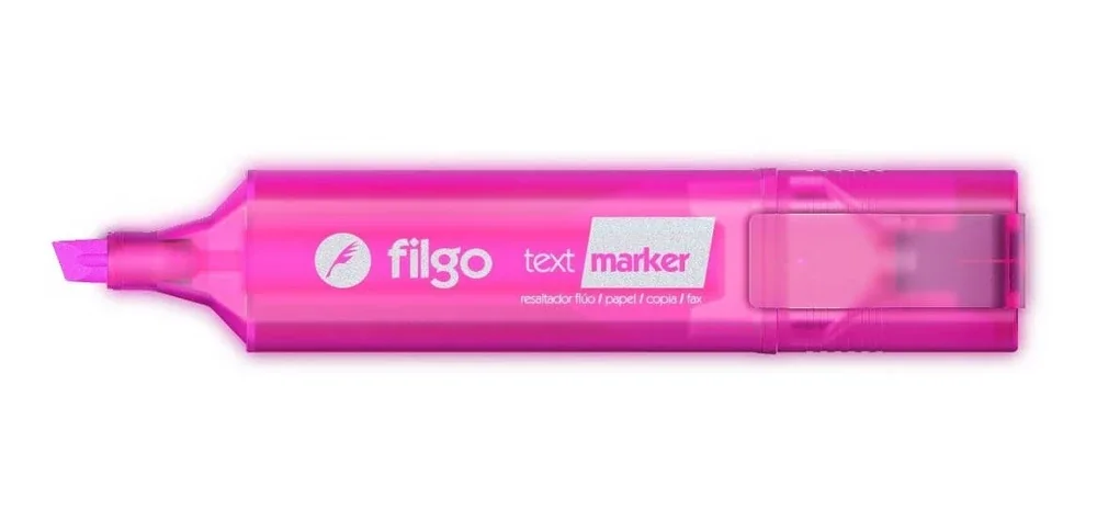 Resaltador Filgo Text Marker Fluo ROSA