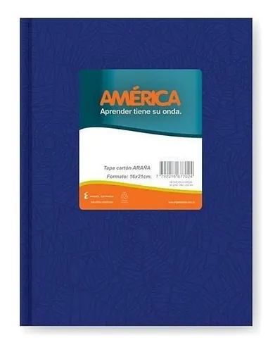 Cuaderno America x82 hojas Tapa dura Araña