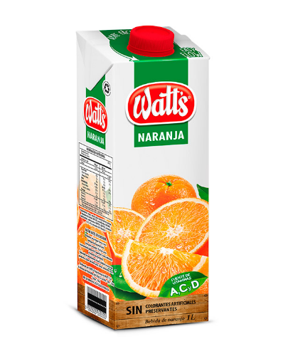 FRUGOS WATTS 1 LITRO SURTIDO