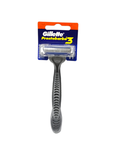 PRESTOBARBA GILLETE 3 PLOMO