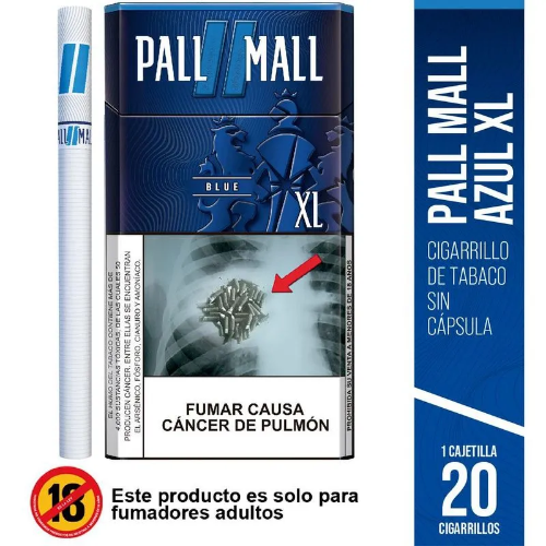 CIGARRO PALL MALL AZUL X20UNIDADES