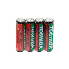 PILA x4 TOSHIBA ROJO  2A