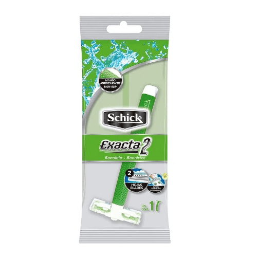 PRESTOBARBA SCHIK 2 VERDE