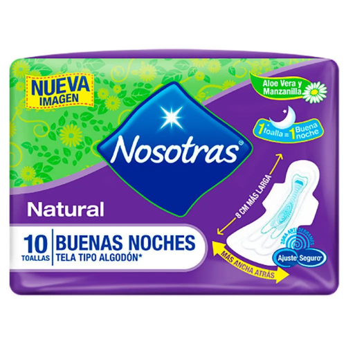 TOALLA NOSOTRAS NOCHE