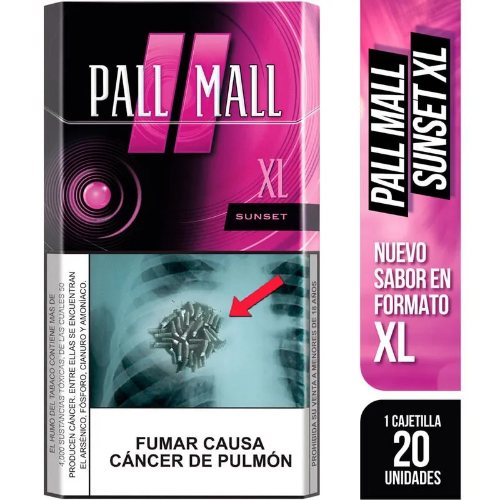 CIGARRO PALL MALL MORADO X20UNIDADES