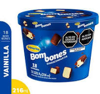 HELADO BOMBONES EN VASO