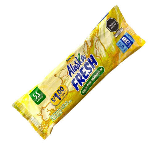 HELADO ALASKA PIÑA HIERBABUENA
