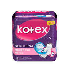 TOALLA KOTEX NOCTURNA