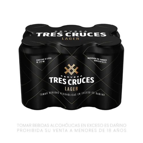 TRES CRUCES 473ML SIX PAC SURTIDO