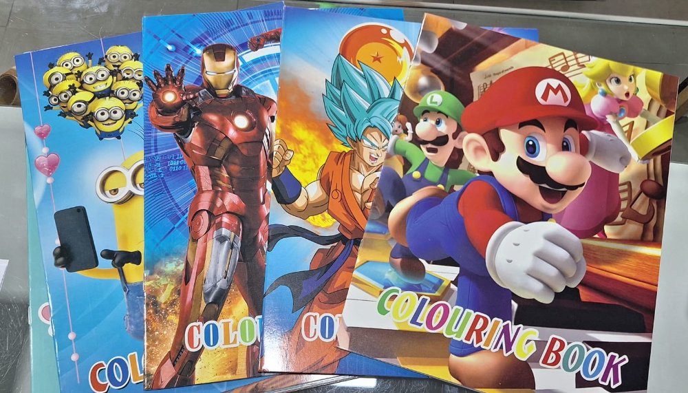 Libro para colorear colouring book grande