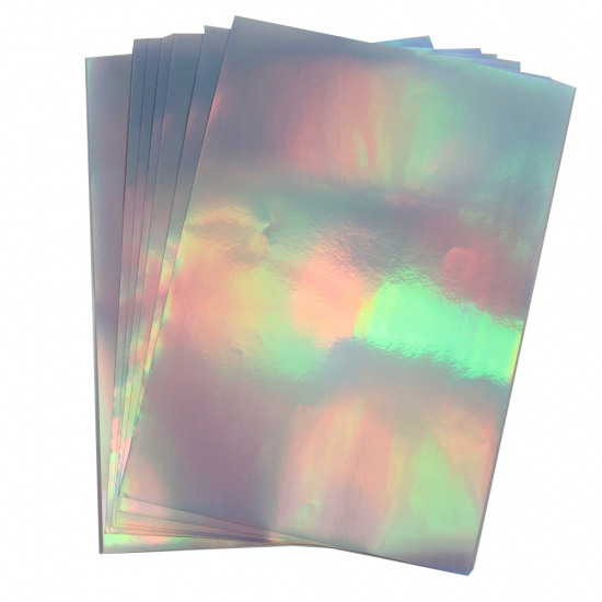 Hoja holografica adhesiva