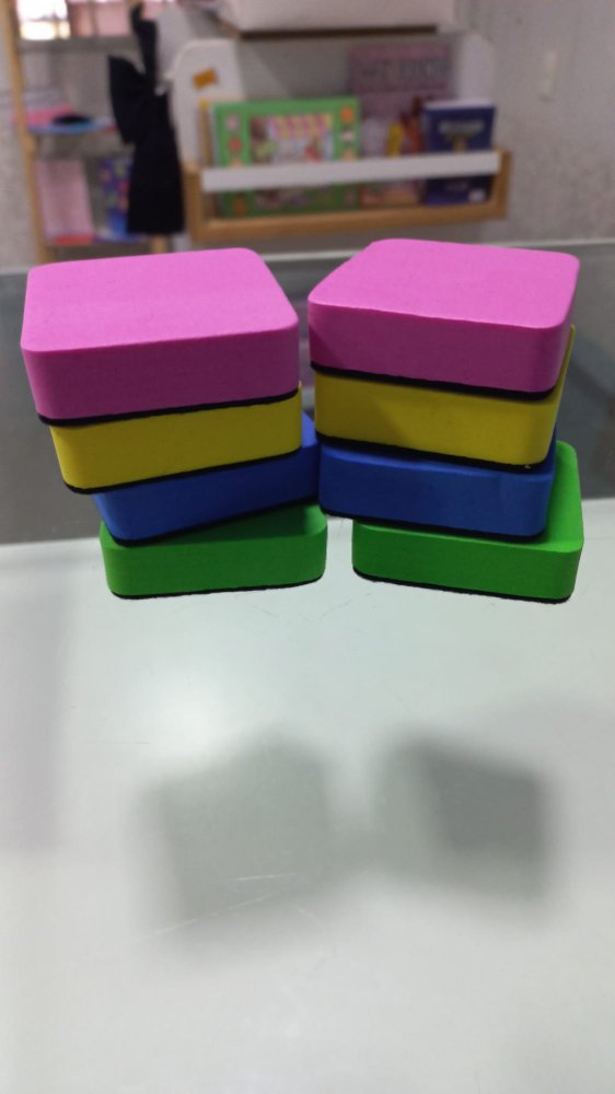 Borrador de pizarra 5 x 5 cm