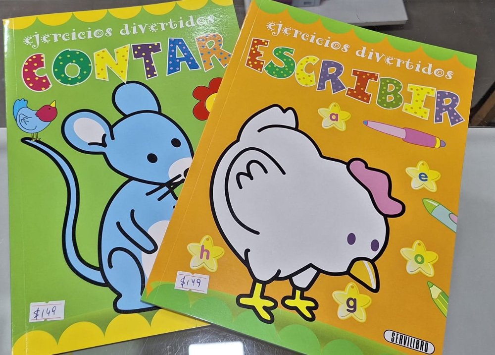 Libro ejercicios divertidos Servi libro