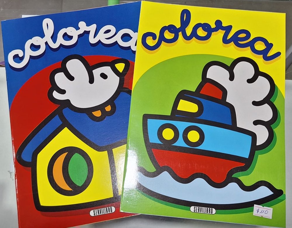 Libro para colorear Servilibro
