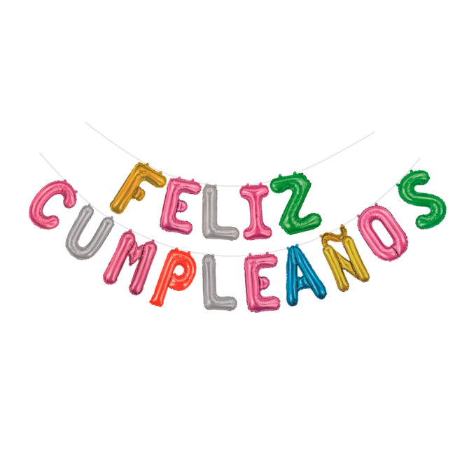 Globos FELIZ CUMPLEAÑOS