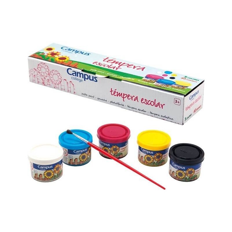 Tempera Campus caja x 5