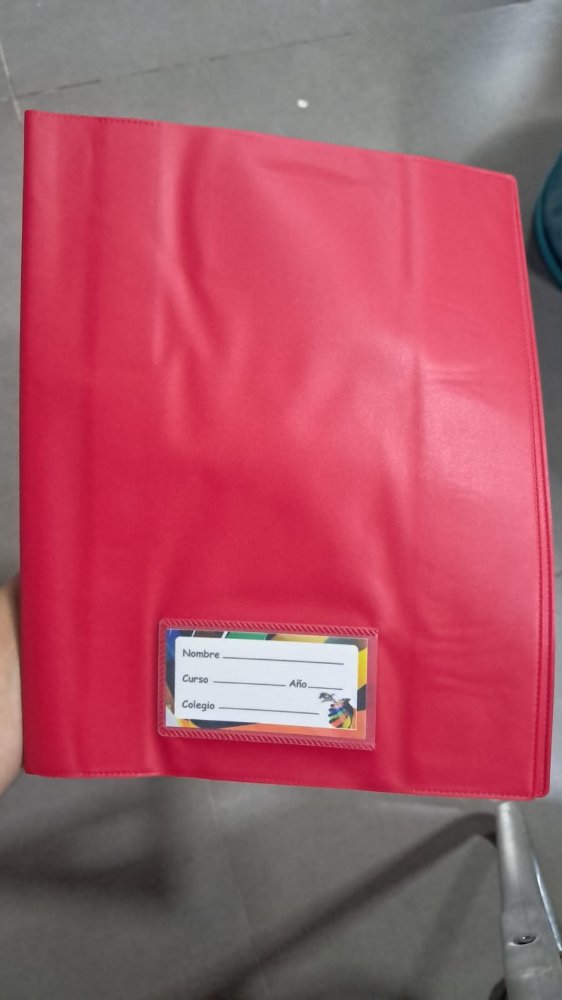 Forro PVC rojo
