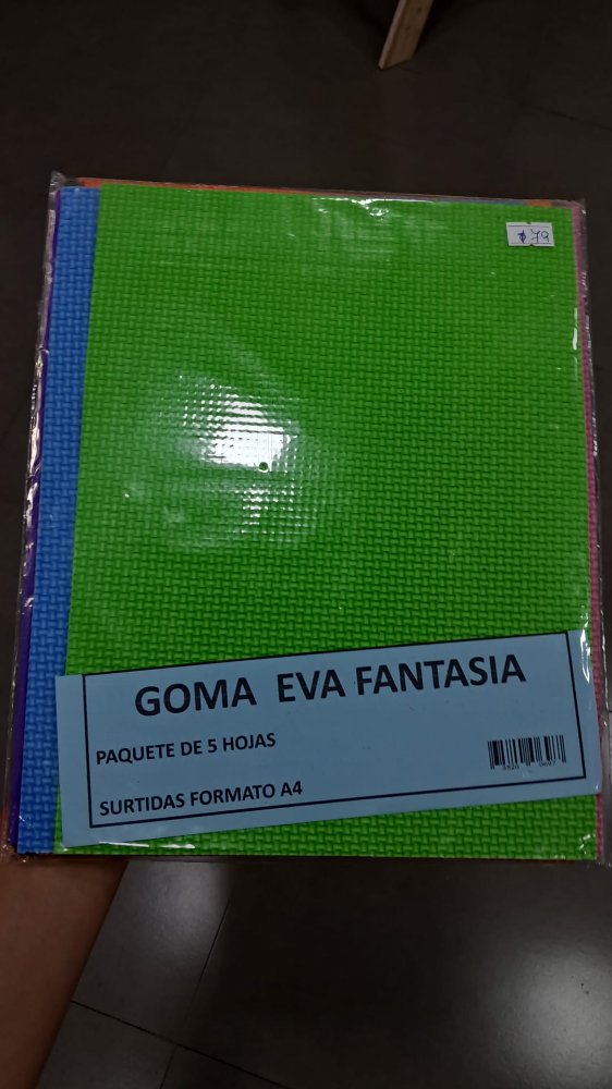 Goma Eva Fantasia A4