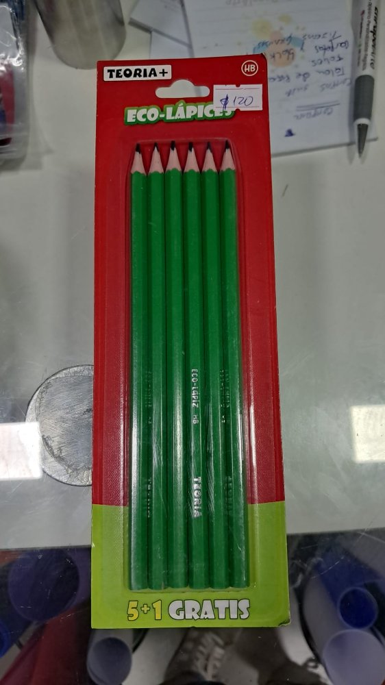 Pack de 6 ecolápices, Teoria